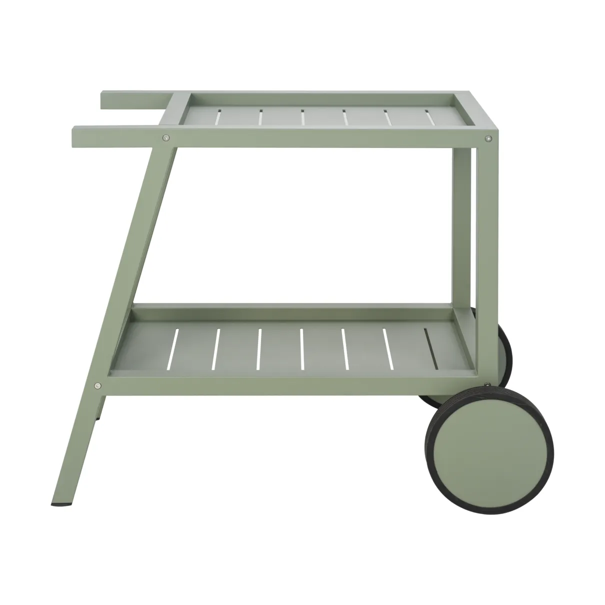 Samvaro serveringsvogn 86x49x69 cm, Dusty green Brafab
