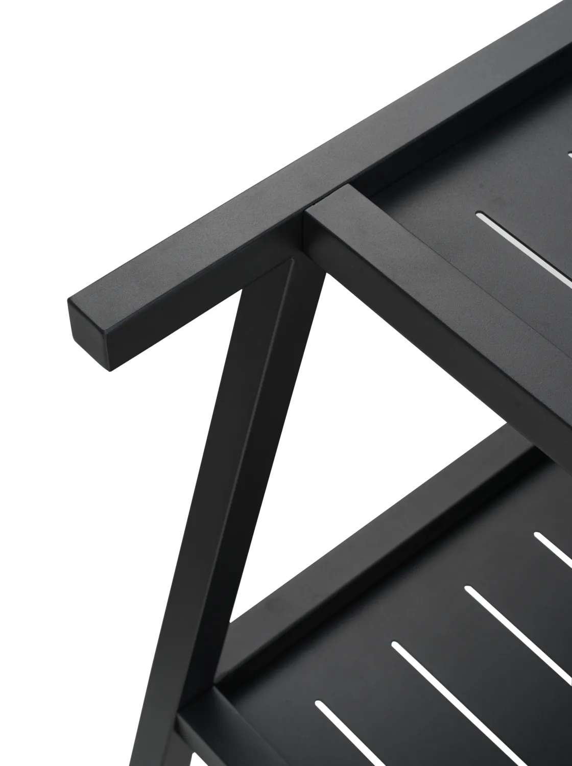 Samvaro serveringsvogn 86x49x69 cm, Svart Brafab