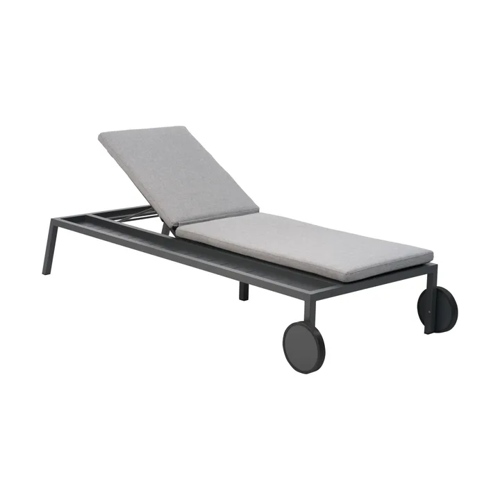 Samvaro solseng 218x92 cm - Antrasitt-pearl grey - Brafab