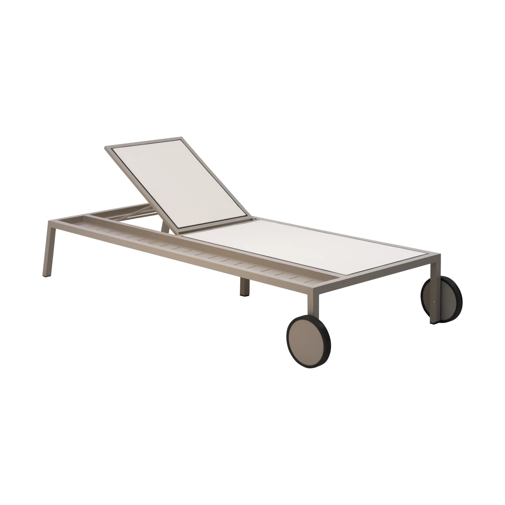 Samvaro solseng 218x92 cm, Khaki Brafab