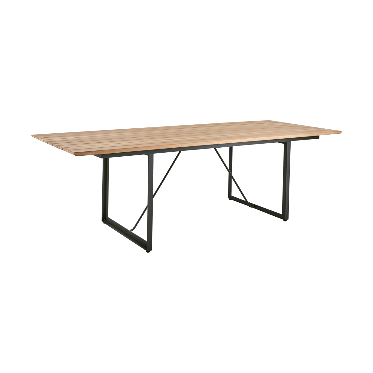 Brafab Shad spisebord 240 cm teak-anthracite