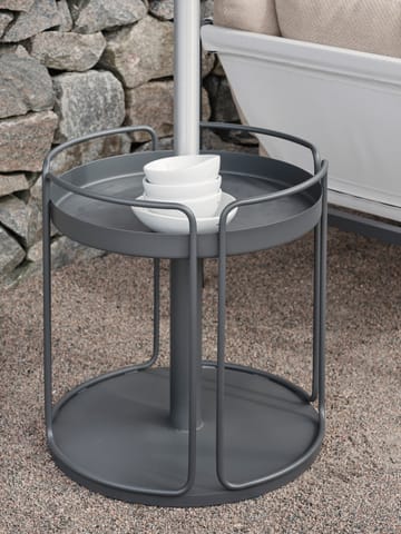 Shady sidebord og parasollfot - Anthracite - Brafab