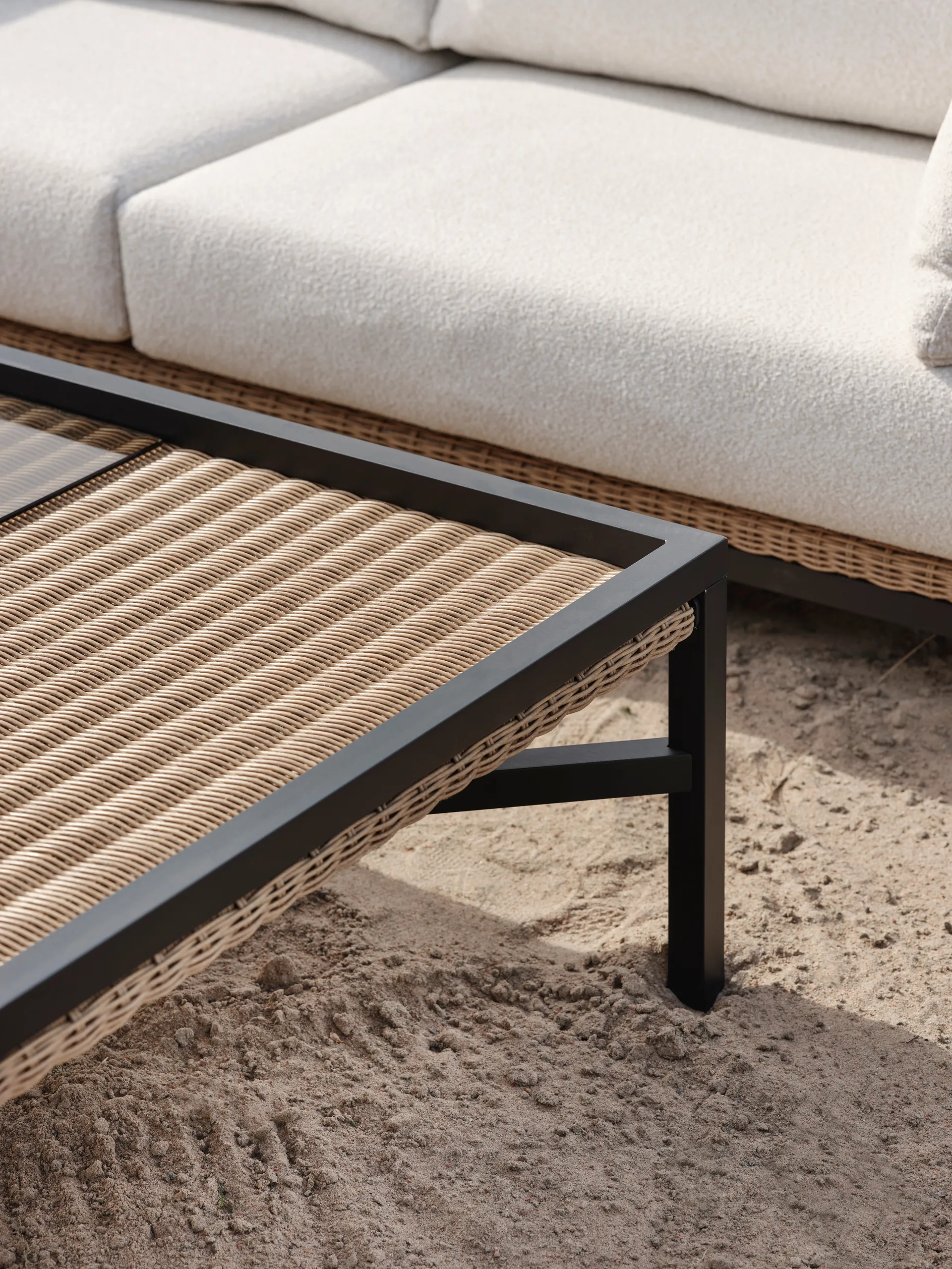 Shell salongbord, Svart Brafab