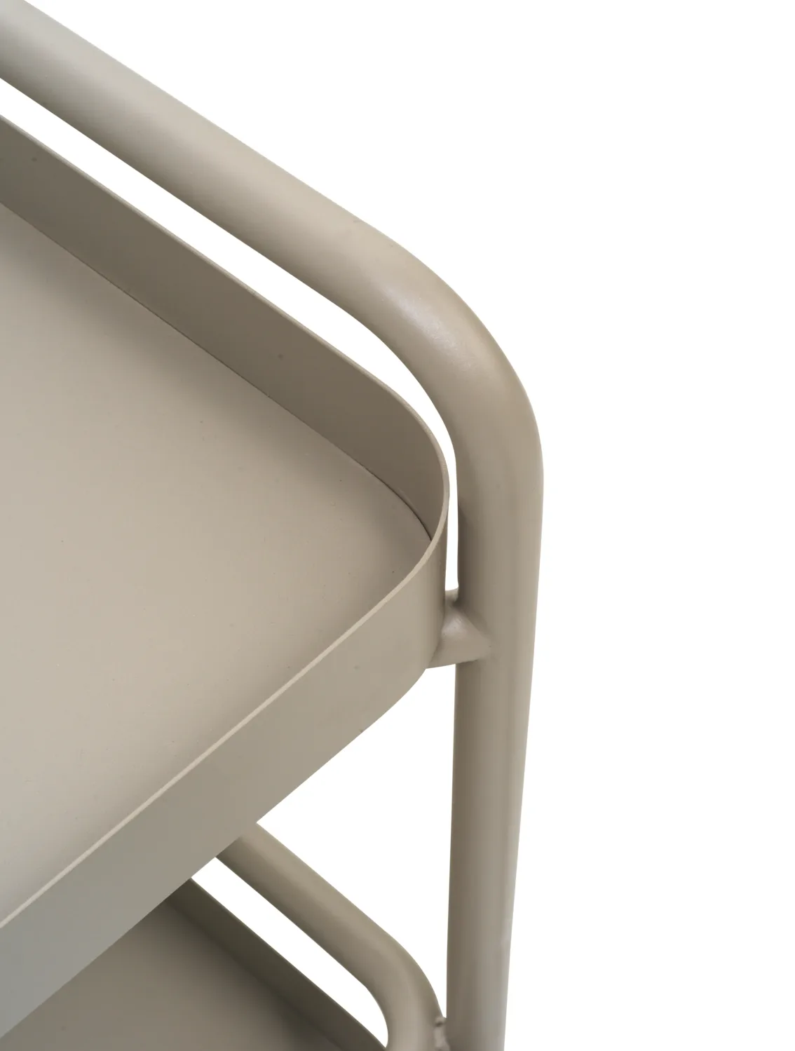 Trolly serveringsvogn 88x59 cm, Khaki Brafab