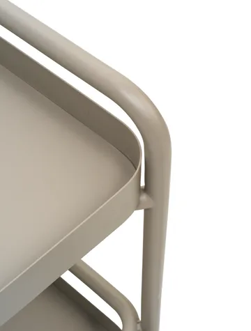 Trolly serveringsvogn 88x59 cm - Khaki - Brafab