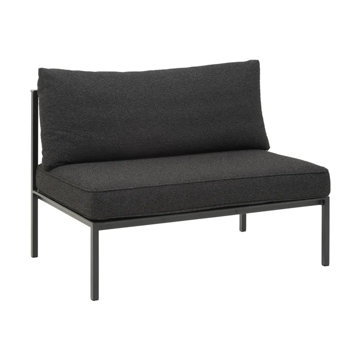 Upper modulsofa - Svart-teddy black, midtdel - Brafab