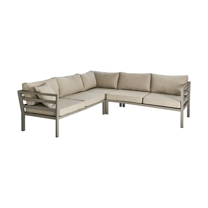 Weldon hjørnesofa - Khaki-sand - Brafab