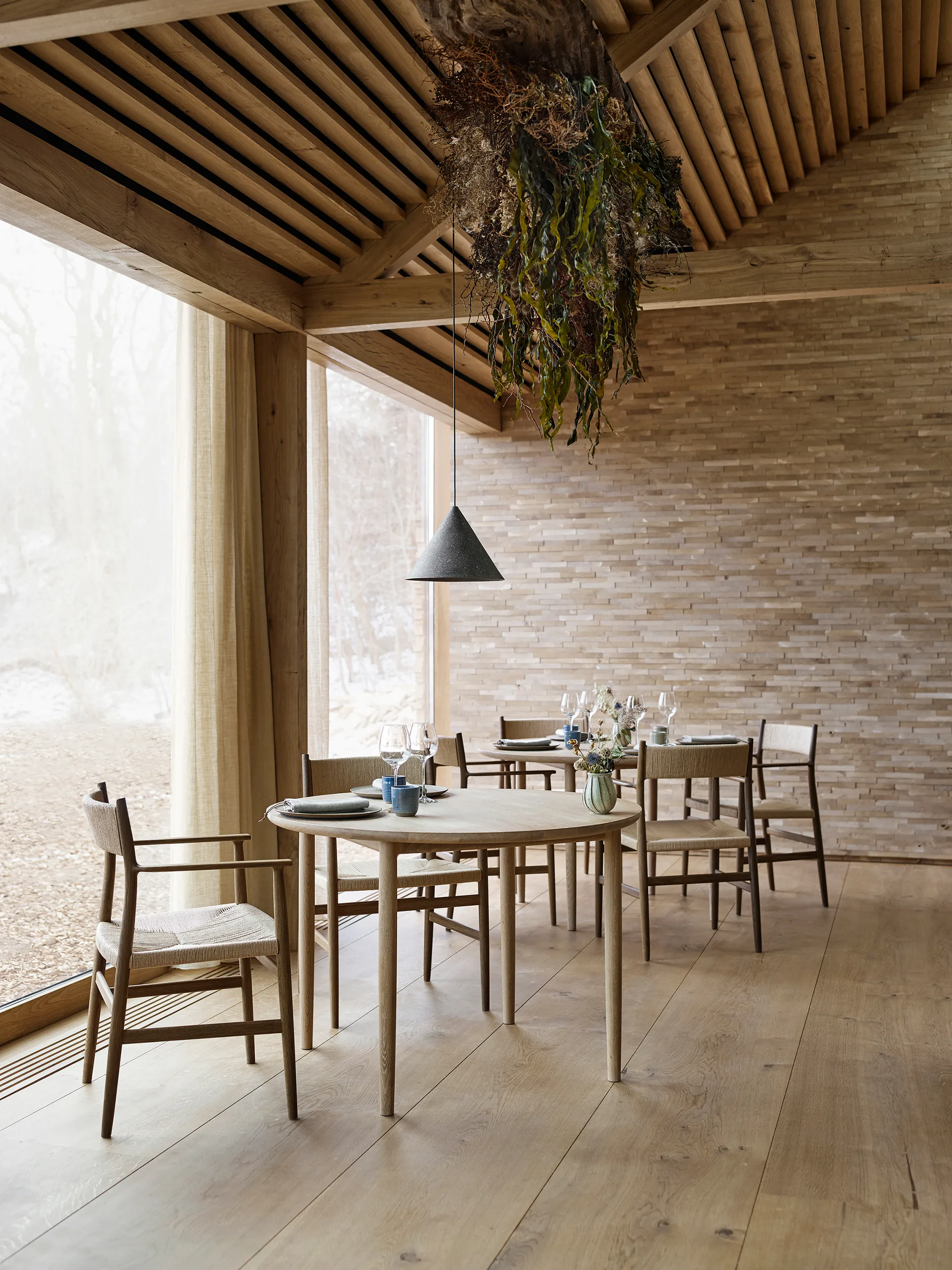 Arv spisebord Ø 120 cm, Hvitoljet eik Brdr. Krüger