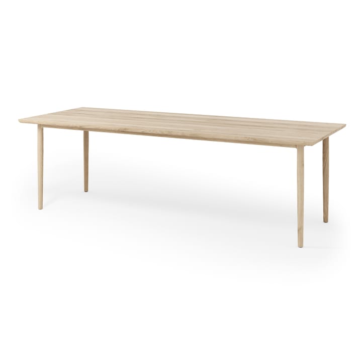 Arv spisebord 90 x 240 cm, Hvitoljet eik Brdr. Krüger
