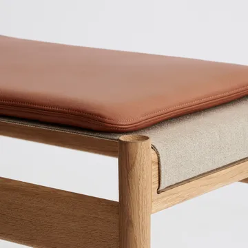HB pute 33x53x3,5 cm - Spectrum skinn Brandy - Brdr. Krüger