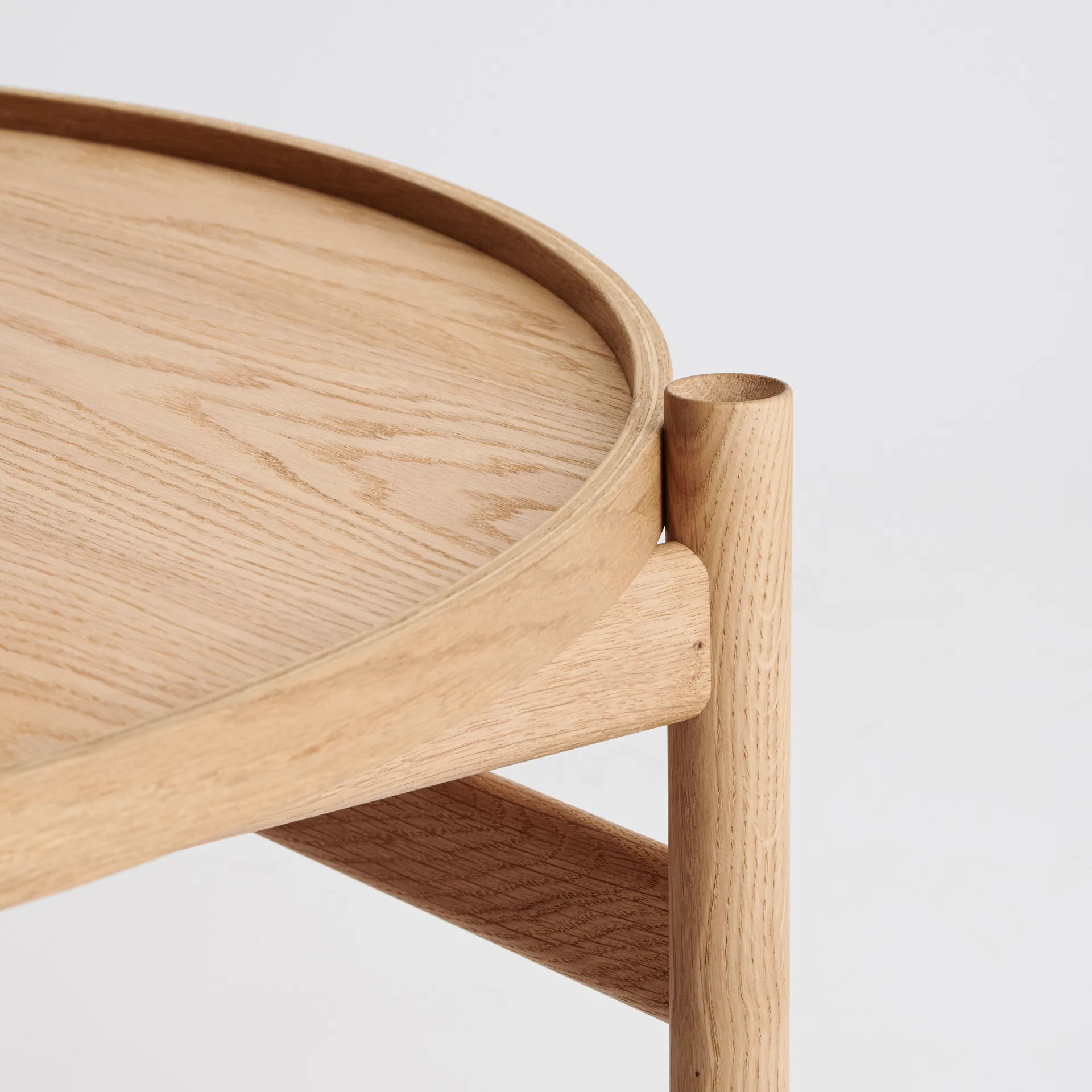 HB salongbord Ø 100 cm, Oljet eik Brdr. Krüger