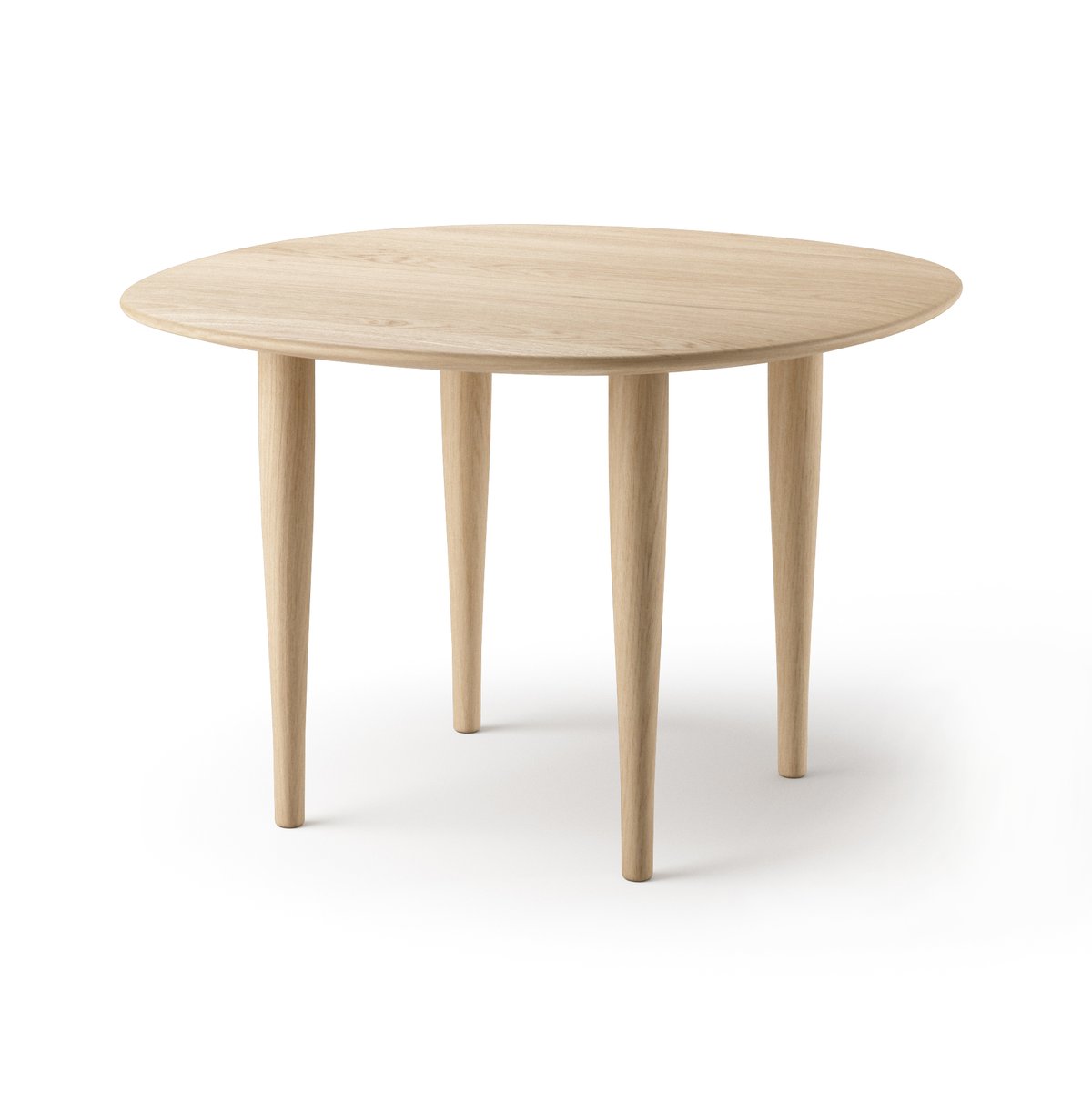 Bilde av Brdr. Krüger Jari sidebord Ø 60 cm Oljet eik