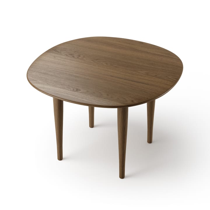 Jari sidebord Ø 60 cm, Røykoljet eik Brdr. Krüger