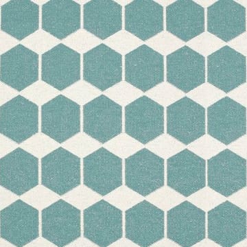 Anna gulvteppe aqua stort - 150x200 cm - Brita Sweden