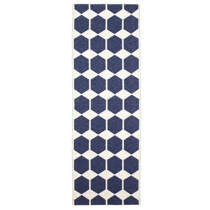 Anna gulvteppe midnattsblått - 70x200 cm - Brita Sweden