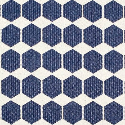 Anna gulvteppe midnattsblått stort, 150x200 cm Brita Sweden