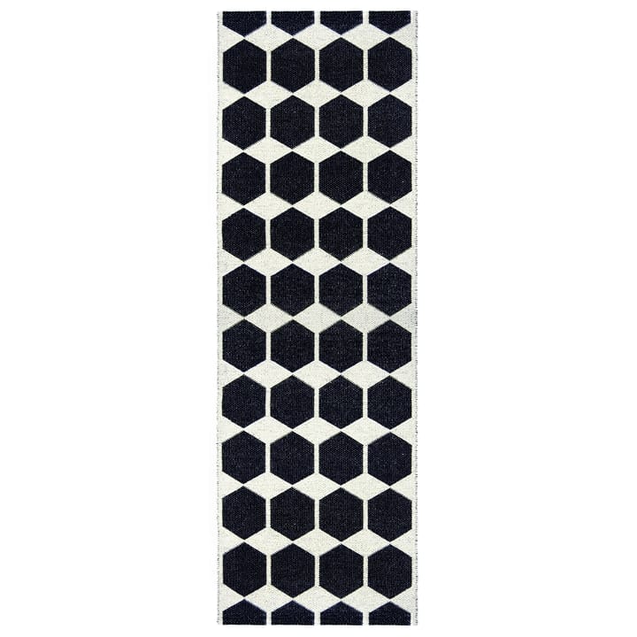 Anna svart gulvteppe - 70x140 cm - Brita Sweden