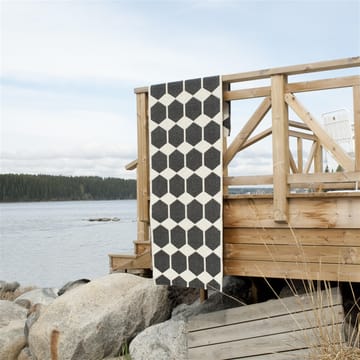 Anna svart gulvteppe - 70x140 cm - Brita Sweden