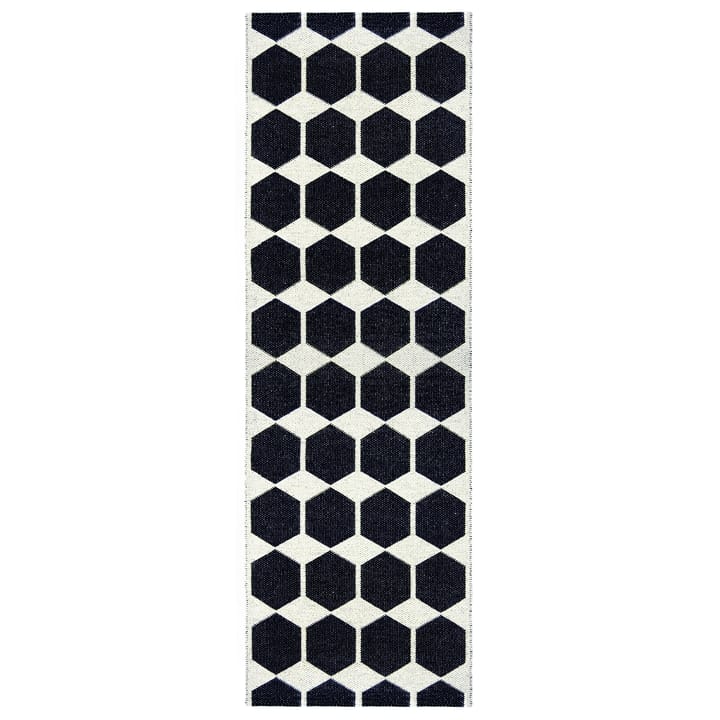 Anna svart gulvteppe - 70x140 cm - Brita Sweden