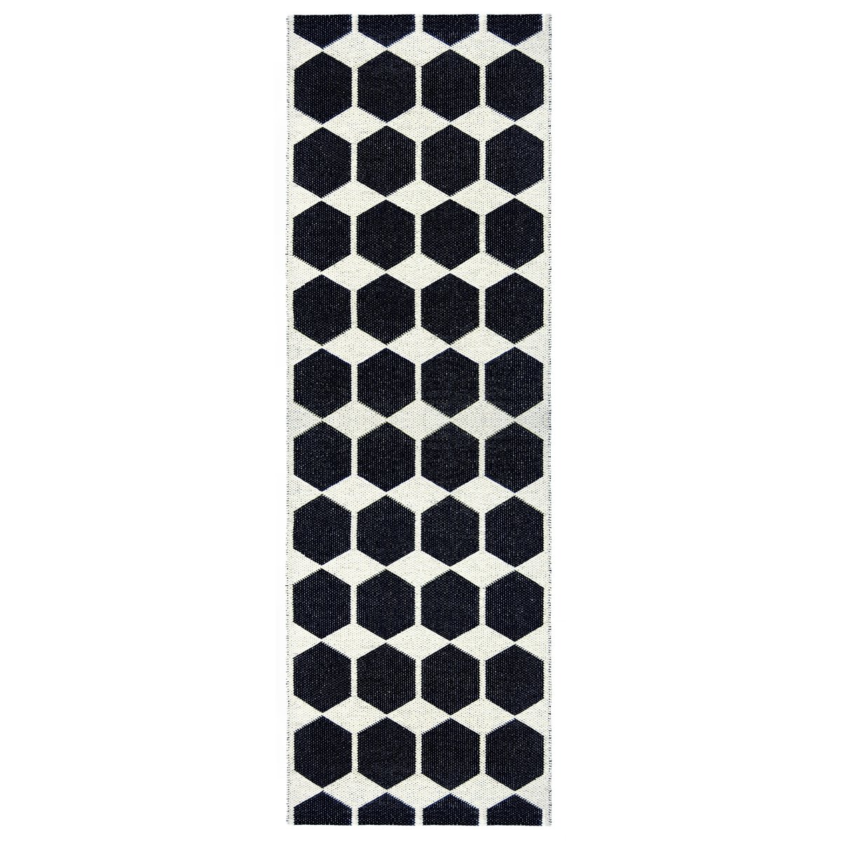Bilde av Brita Sweden Anna svart gulvteppe 70x140 cm