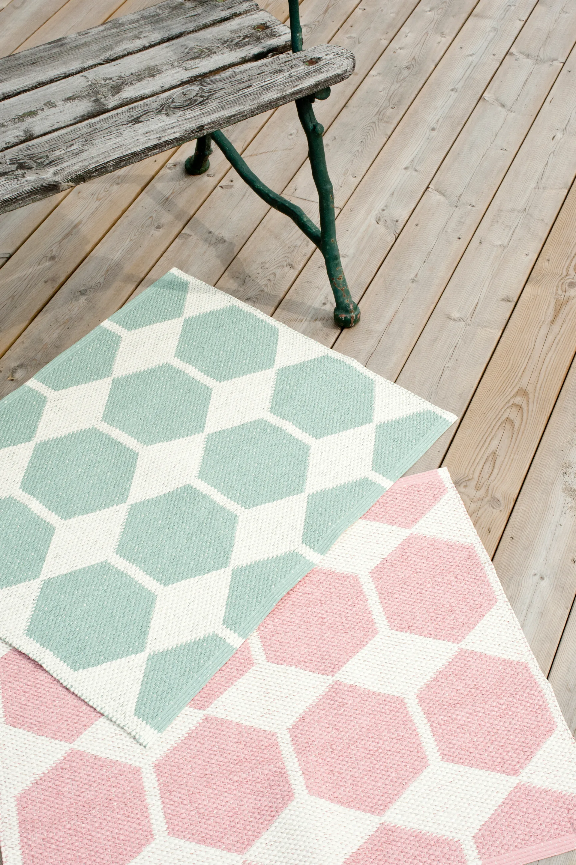 Anna turkis gulvteppe, 70x200 cm Brita Sweden