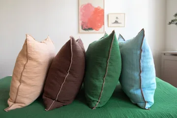 Evy pute - Brown, 50x50 cm - Brita Sweden