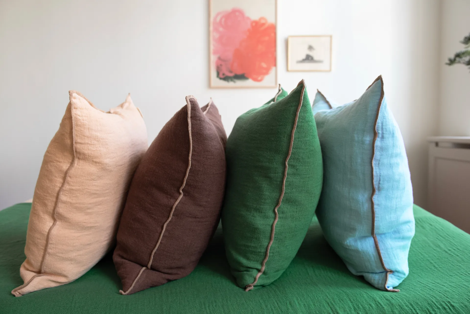 Evy putetrekk, Light blue, 50x50 cm Brita Sweden