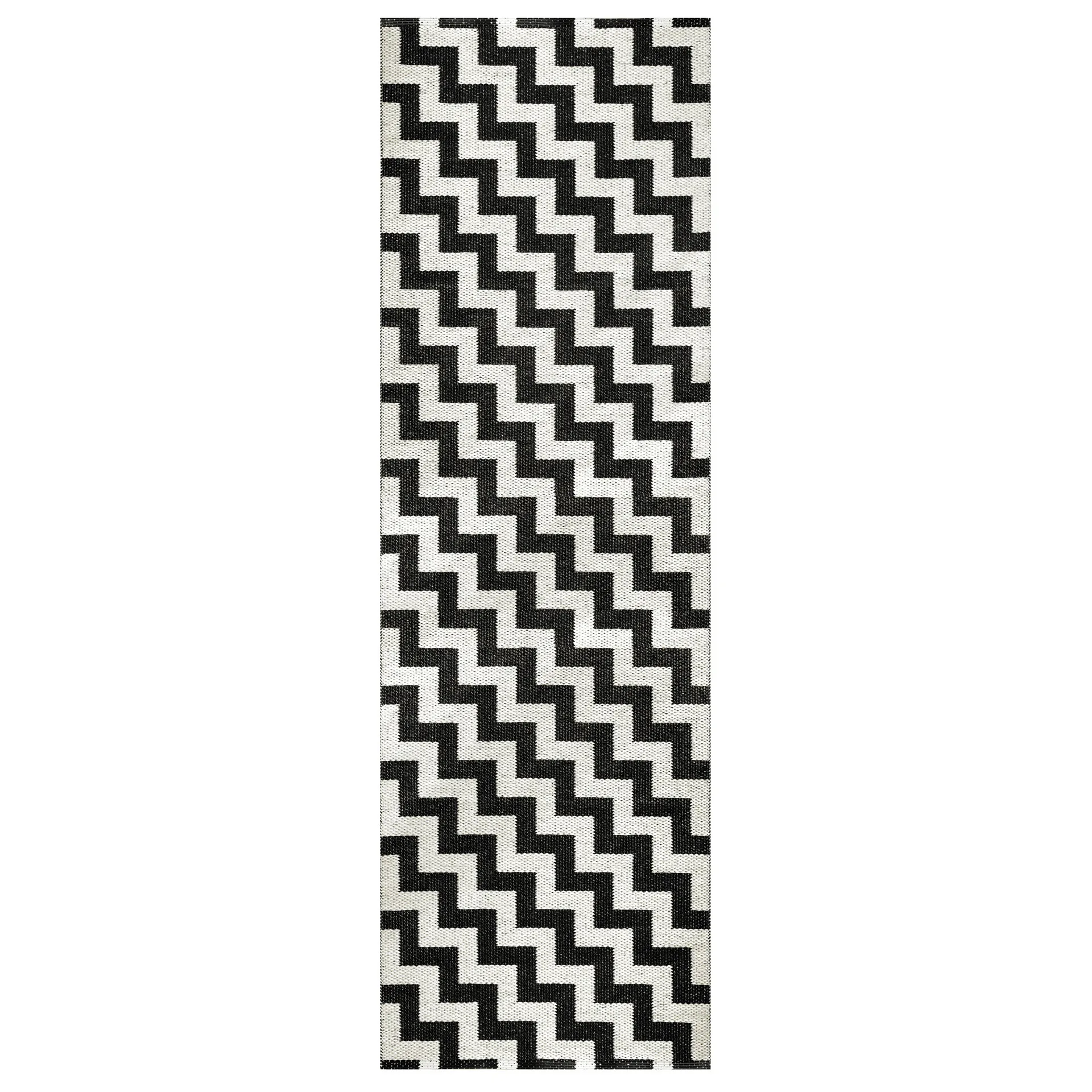 Gunnel gulvteppe svart, 70x100 cm Brita Sweden