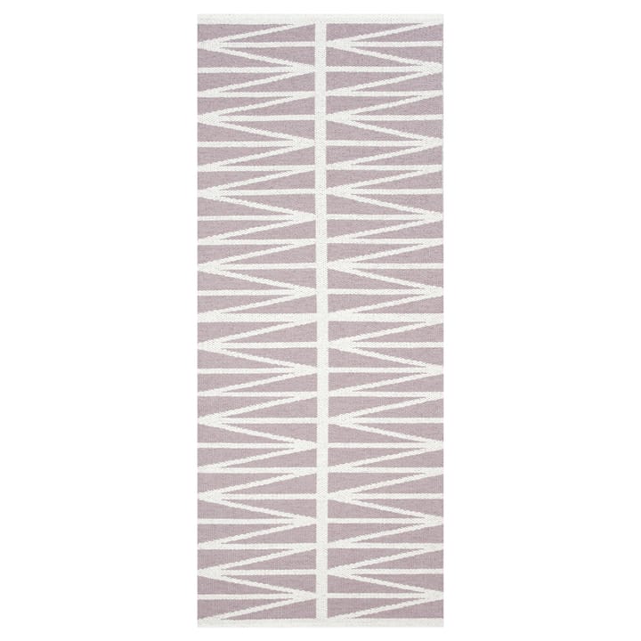 Helmi gulvteppe amethyst grey (lilla) - 70x250 cm - Brita Sweden