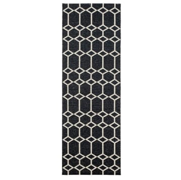 Ingrid gulvteppe svart - 70 x 250 cm - Brita Sweden