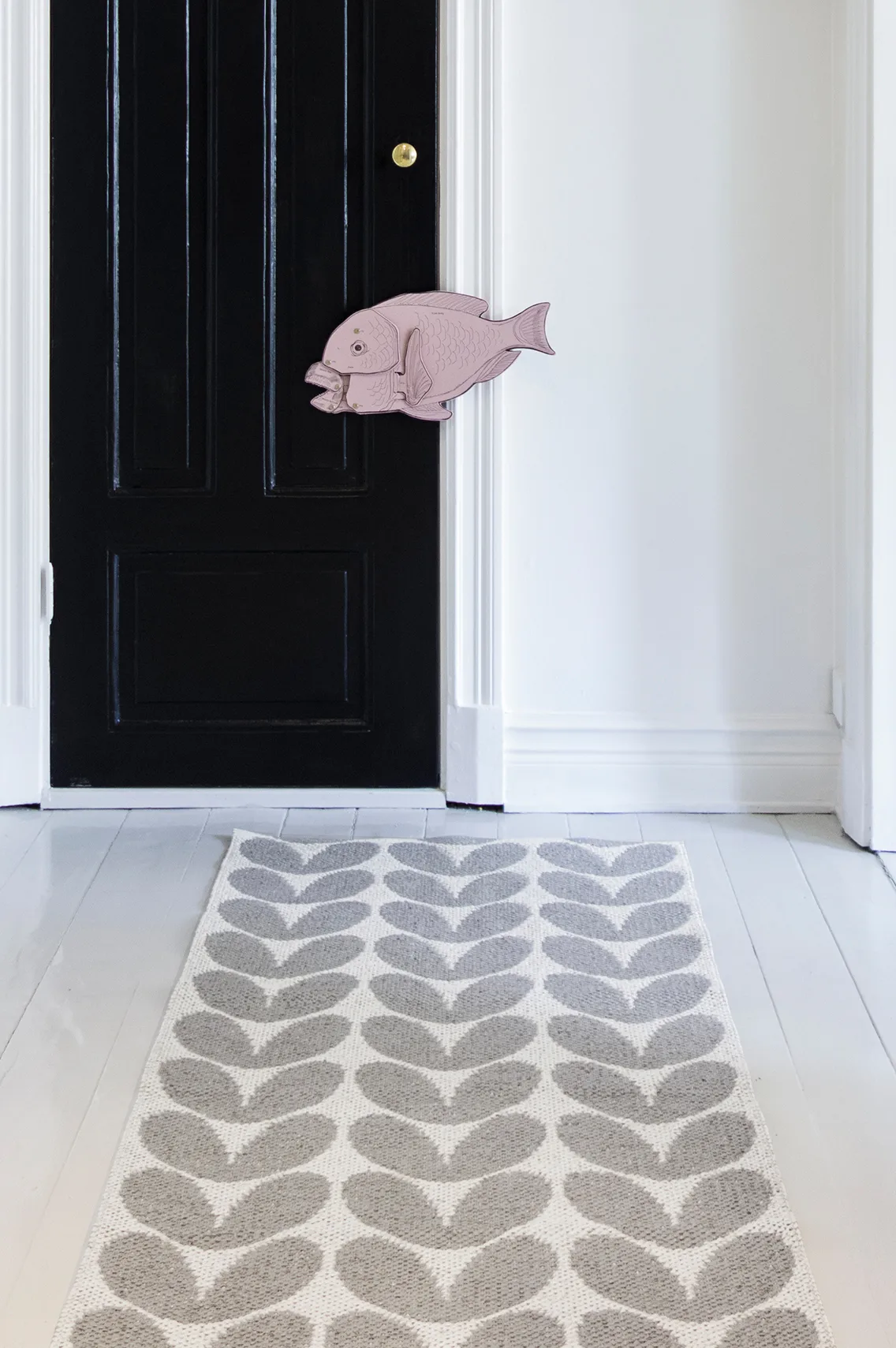 Karin gulvteppe concrete stort, 150 x 200 cm Brita Sweden