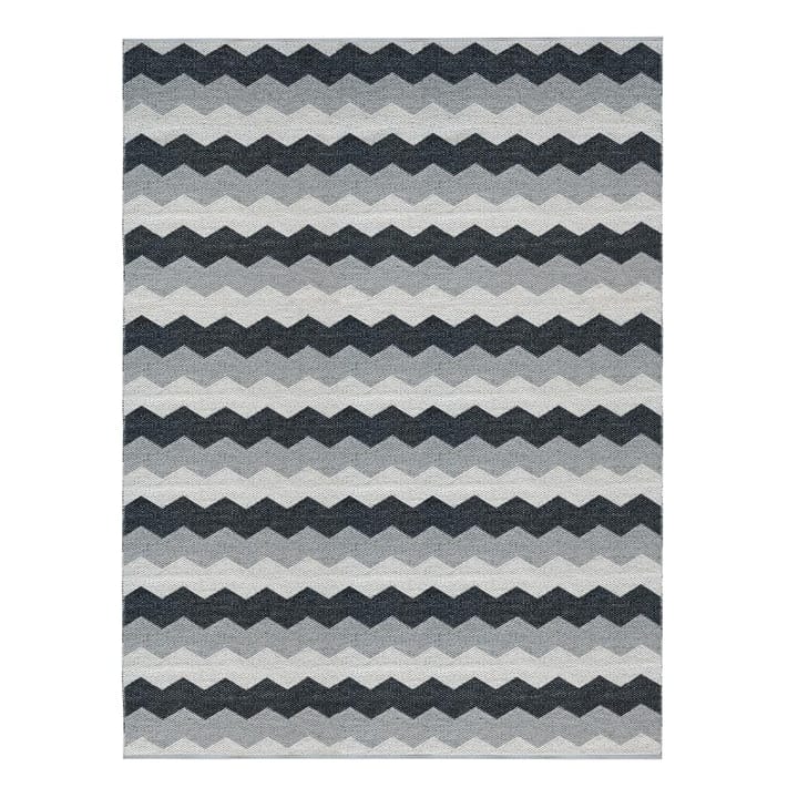 Luppio gulvteppe stort haze (grå-sort) - 150x200 cm - Brita Sweden