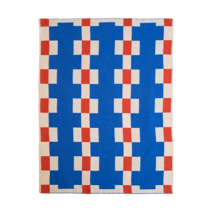 Marta pled - Blue, 180x130 cm - Brita Sweden