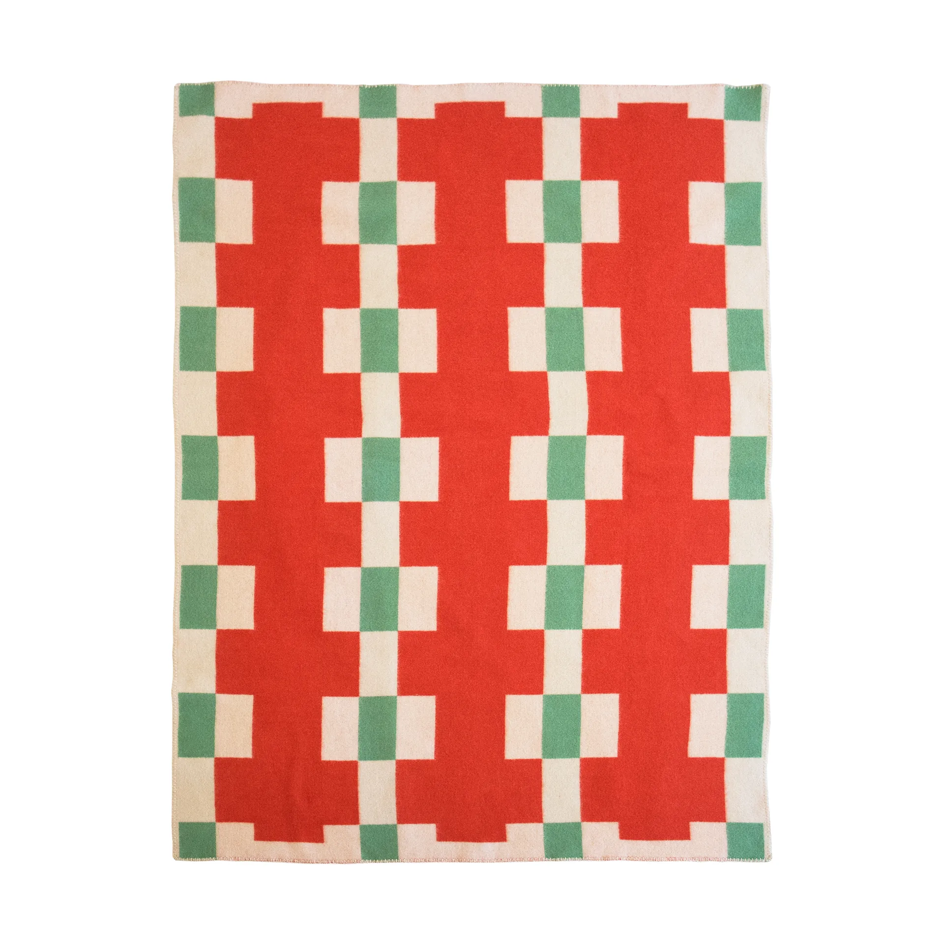 Marta pled, Red, 180x130 cm Brita Sweden