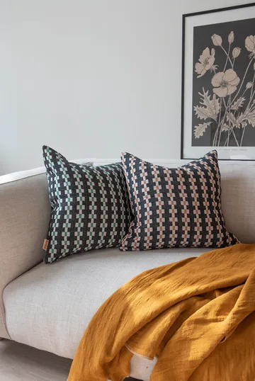 Marta putetrekk - Brown, 50x50 cm - Brita Sweden