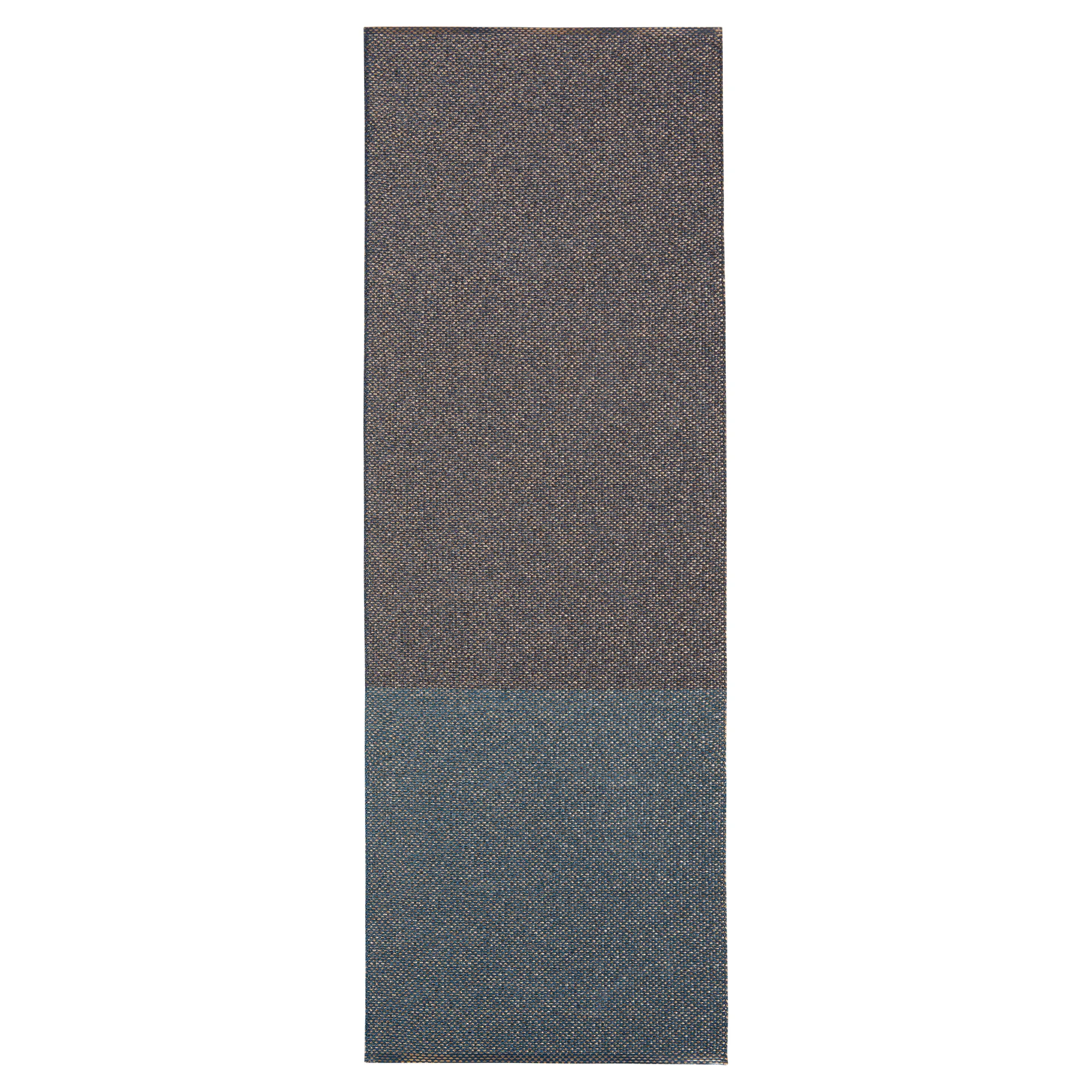 Moor matte midnight metallic (blå-bronse), 70 x 200 cm Brita Sweden