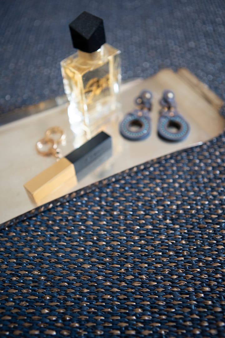 Moor matte midnight metallic (blå-bronse), 70 x 300 cm Brita Sweden
