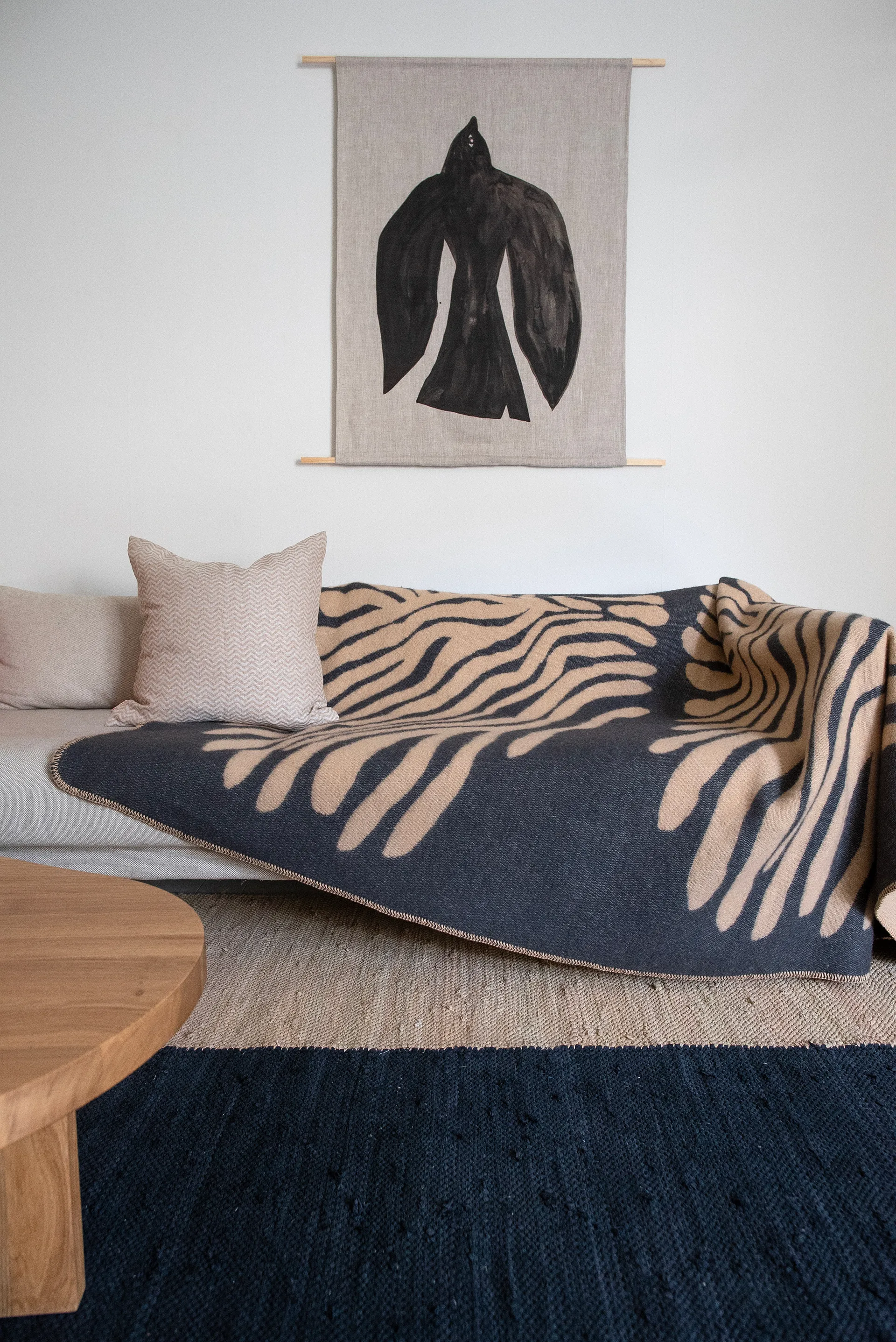 Pine pled, Sand, 180x130 cm Brita Sweden