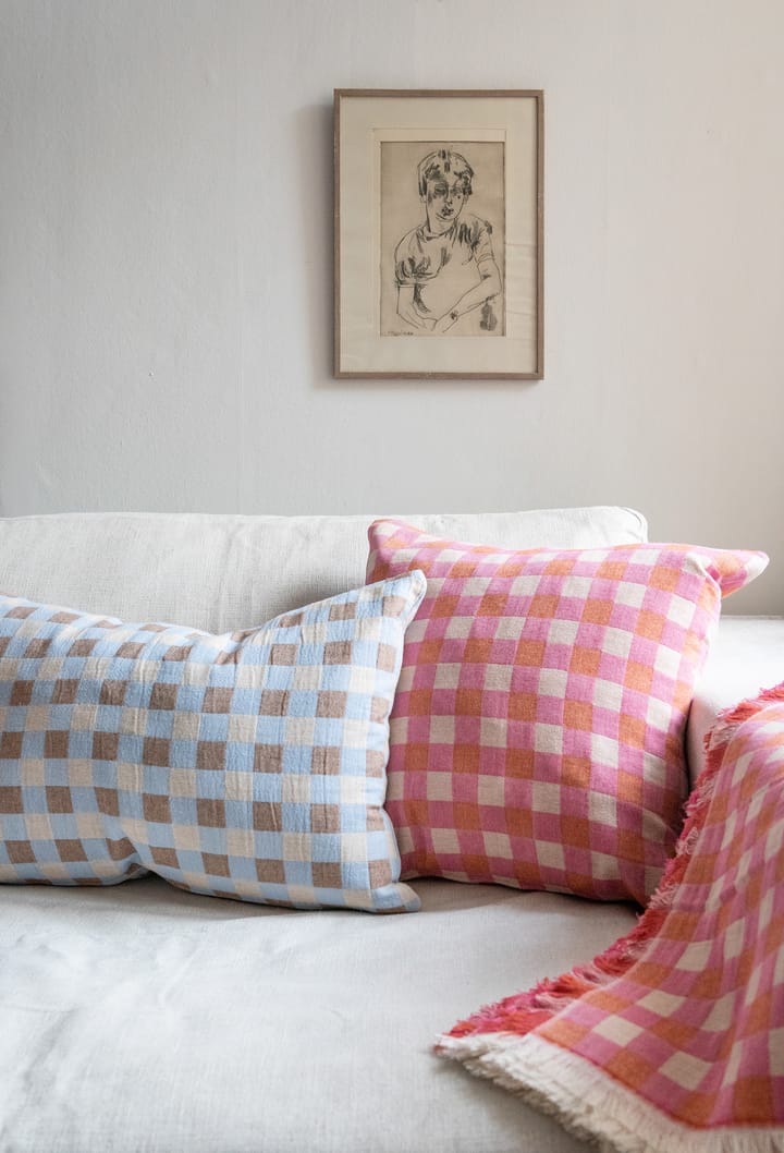 Poppy ullpledd 130 x 170 cm, Rosa Brita Sweden
