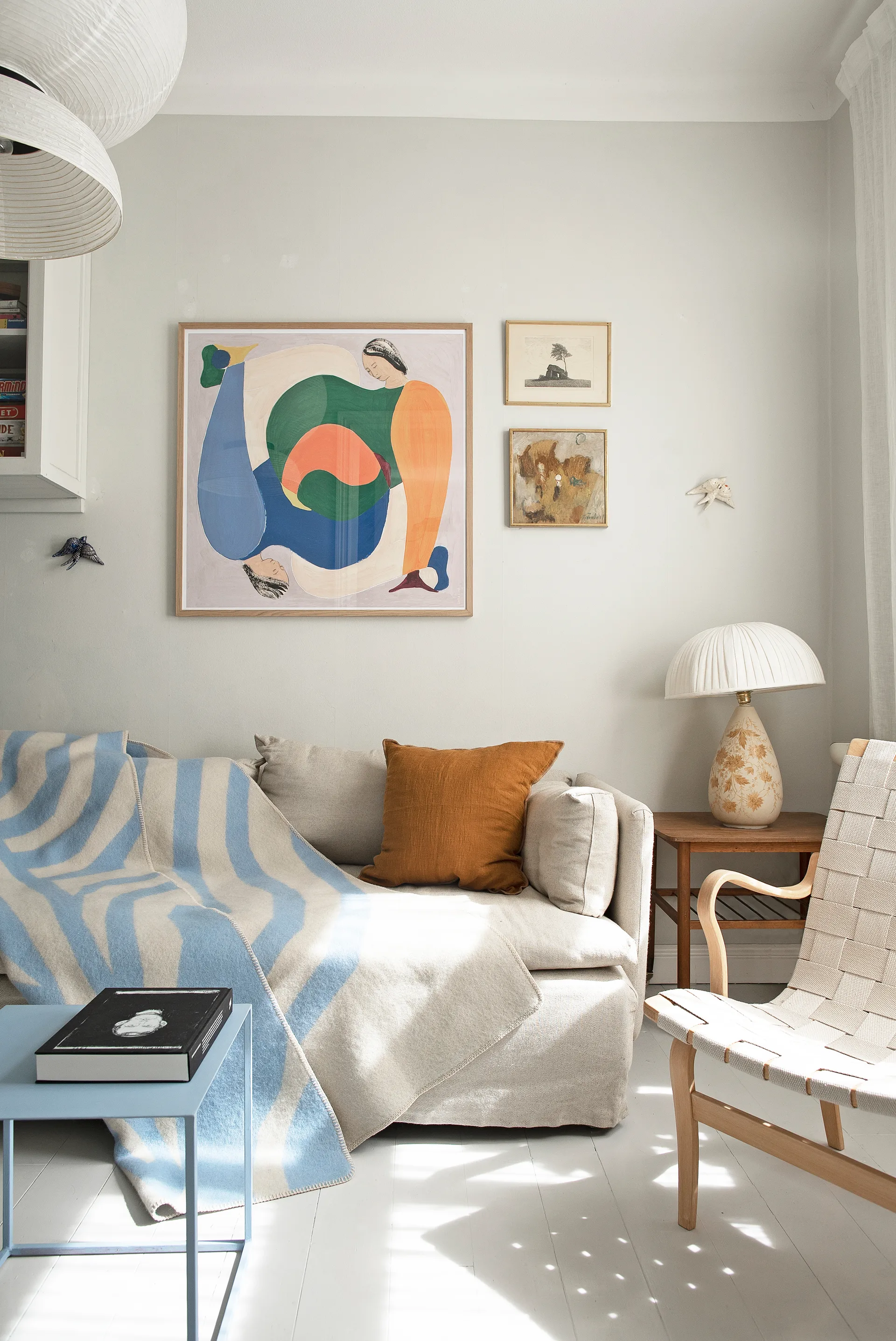 Pugh pled, Blue, 200x130 cm Brita Sweden