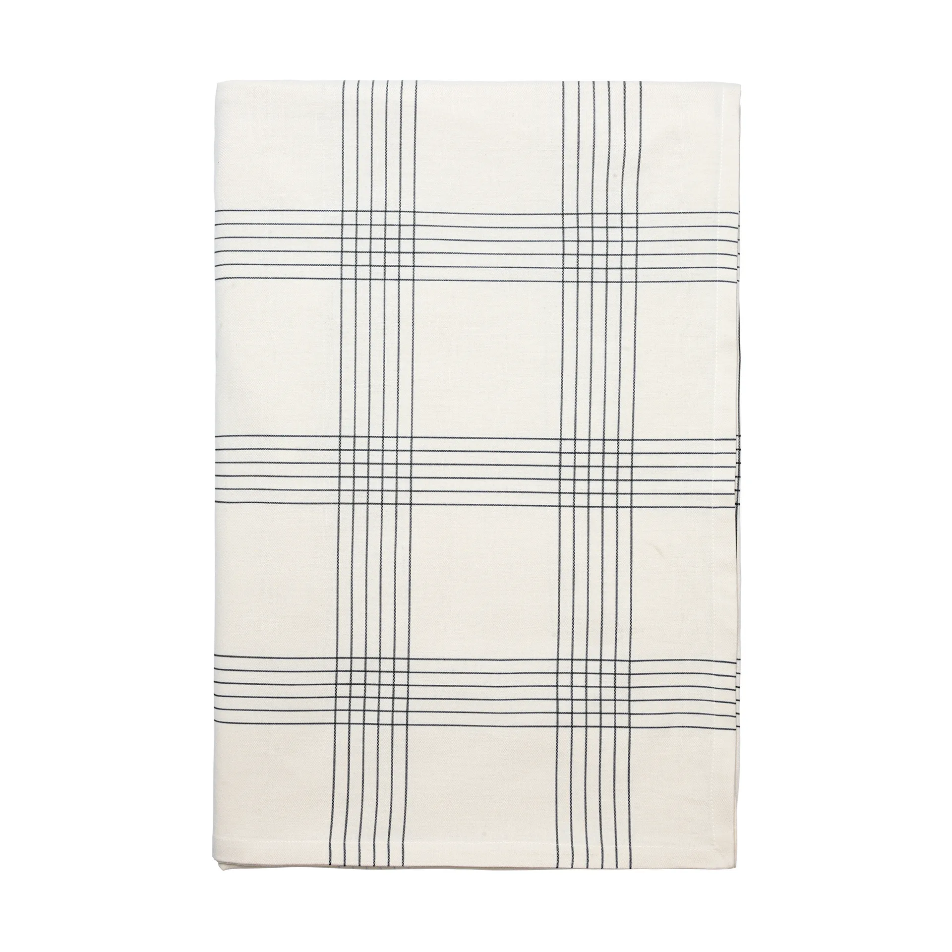 Alice duk, 160x200 cm, Black-Natural Broste Copenhagen