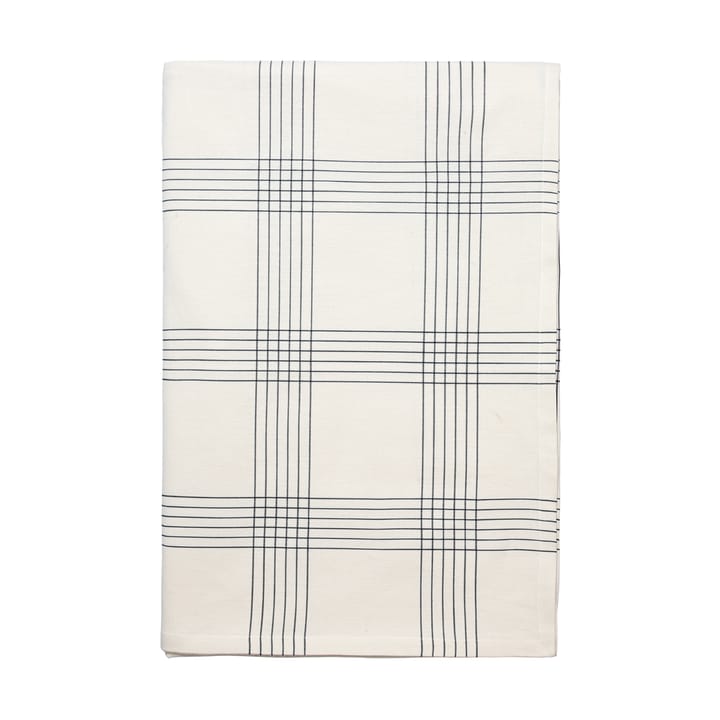 Alice duk - 160x200 cm, Black-Natural - Broste Copenhagen