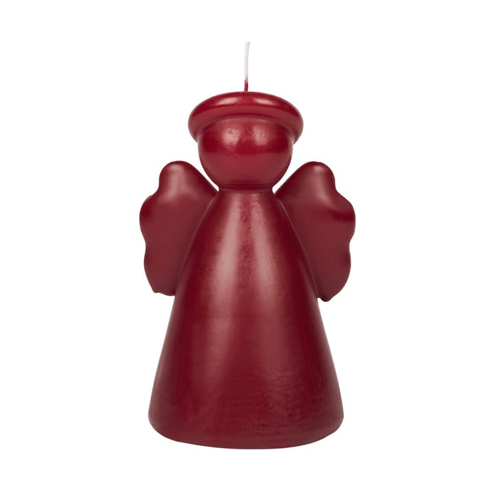 Angel sculpture lys 14 cm - Burgundy - Broste Copenhagen
