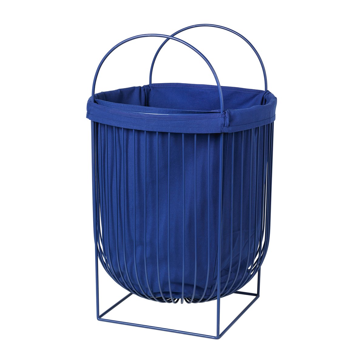 Broste Copenhagen Arild skittentøyskurv Spectrum dark blue