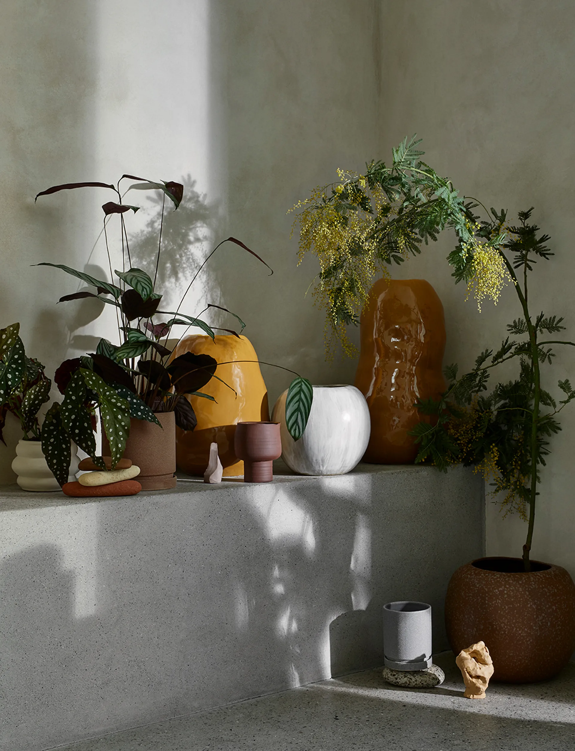 Axil vase 18,5 cm, Red clay Broste Copenhagen