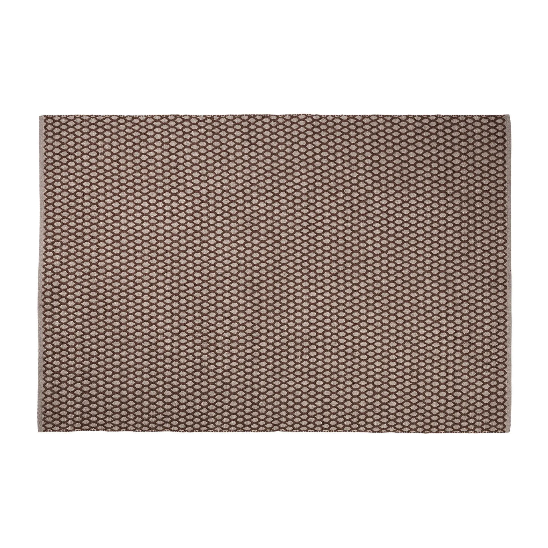 Boris teppe 140 x 200 cm, Carafe dark brown Broste Copenhagen