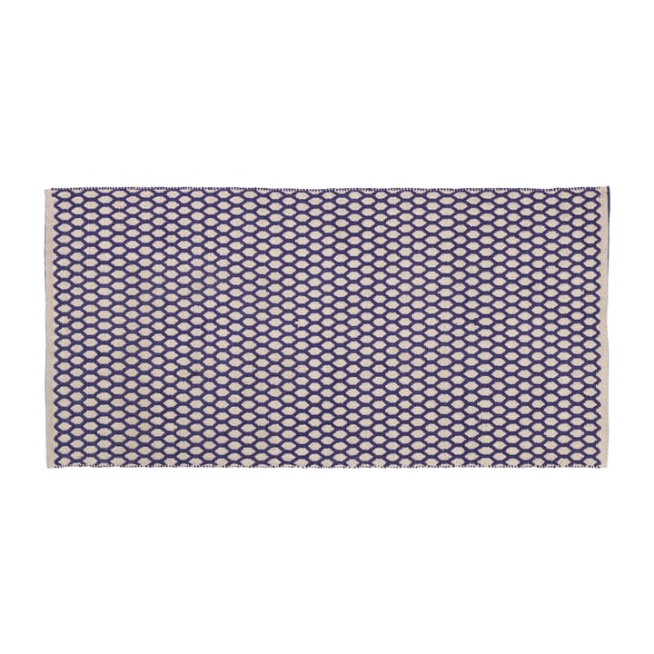 Boris teppe 70 x 140 cm, Maritime blue Broste Copenhagen