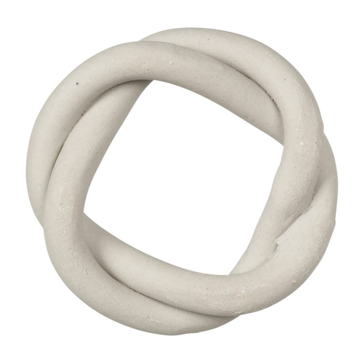 Braid serviettring Ø 6,5 cm 6-pakning, Light beige Broste Copenhagen