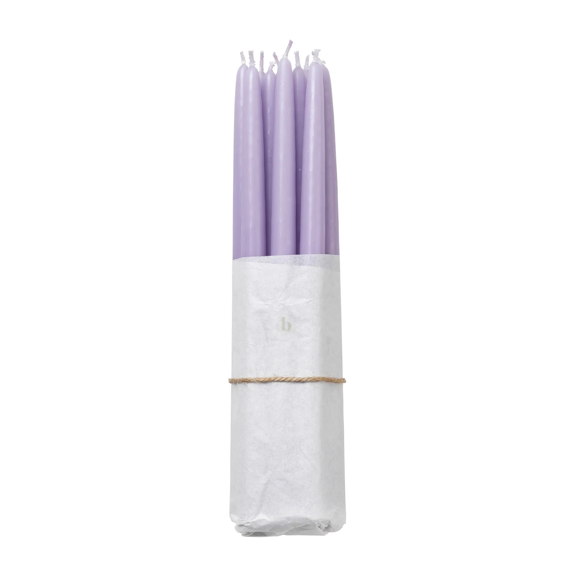 Broste Copenhagen dyppet antikklys 10-pk, Orchid light purple Broste Copenhagen