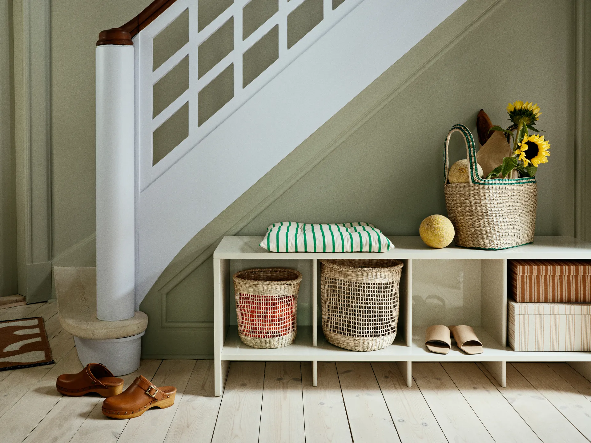 Ceres dørmatte 50 x 70 cm, Recycled pet blue Broste Copenhagen